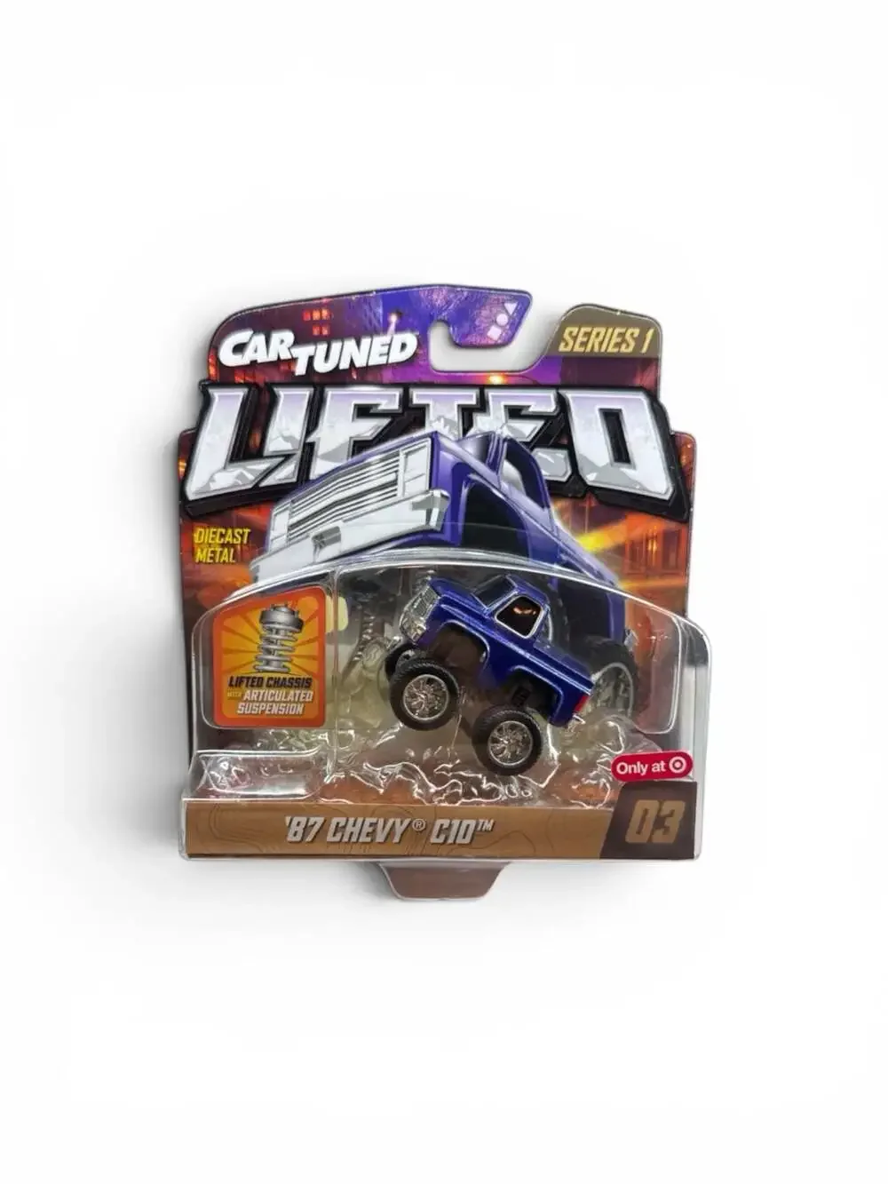 CarTuned Lifted Series 1 Set of 3: '87 Chevy C10, '10 Toyota Tundra, '66 Ford Br